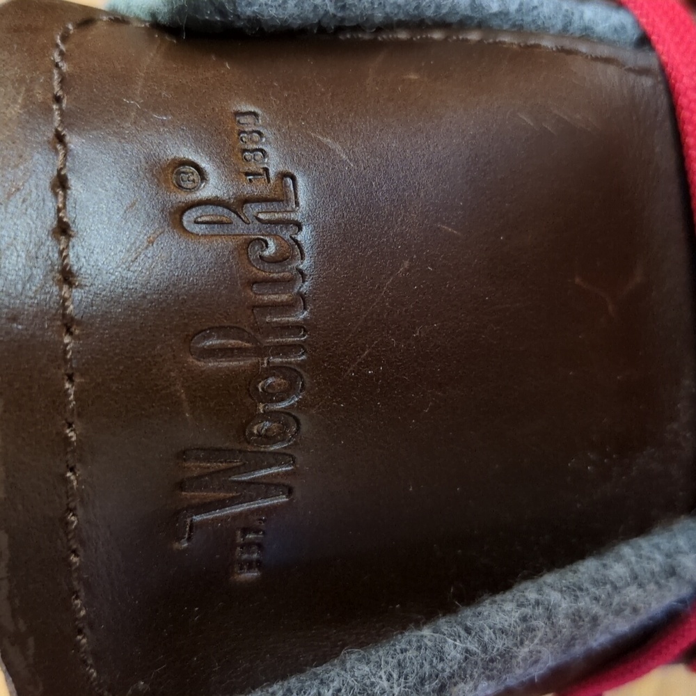 Woolrich Rockies Leather and Wool Hiking Boots Size 6.5 - Picture 10 of 13